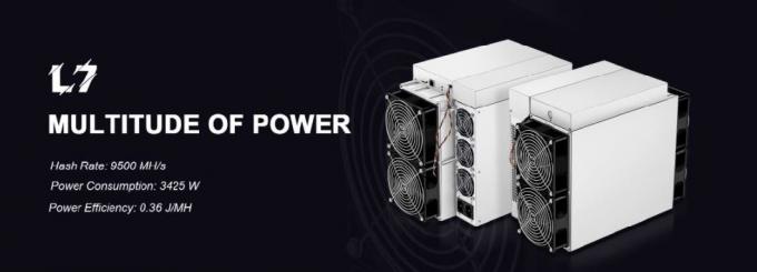 预购区块链比特大陆 Antminer L7 Ltc Doge Asic Crpto Miner