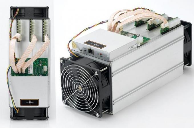 具有普通 PSU 的较小的 Btc 硬币采矿 Asic S9 比特大陆矿机