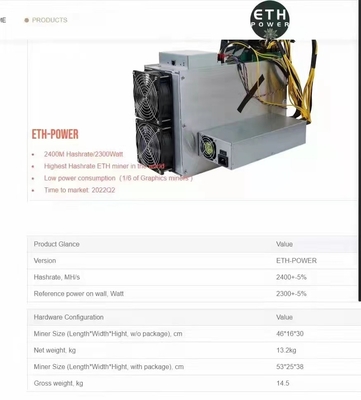 Yami 2400MAsic Miner Machine