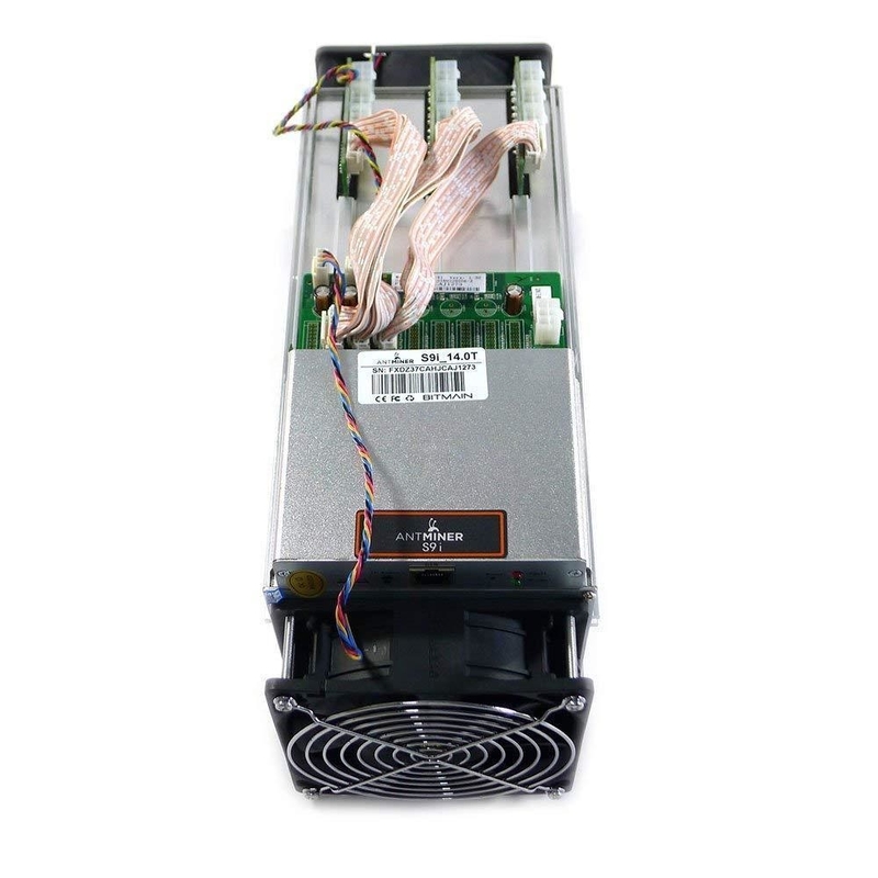Model Antminer S9j (14.5Th) From Bitmain Mining Sha-256 Algorithm with a Maximum Hashrate of 14.5th/S f